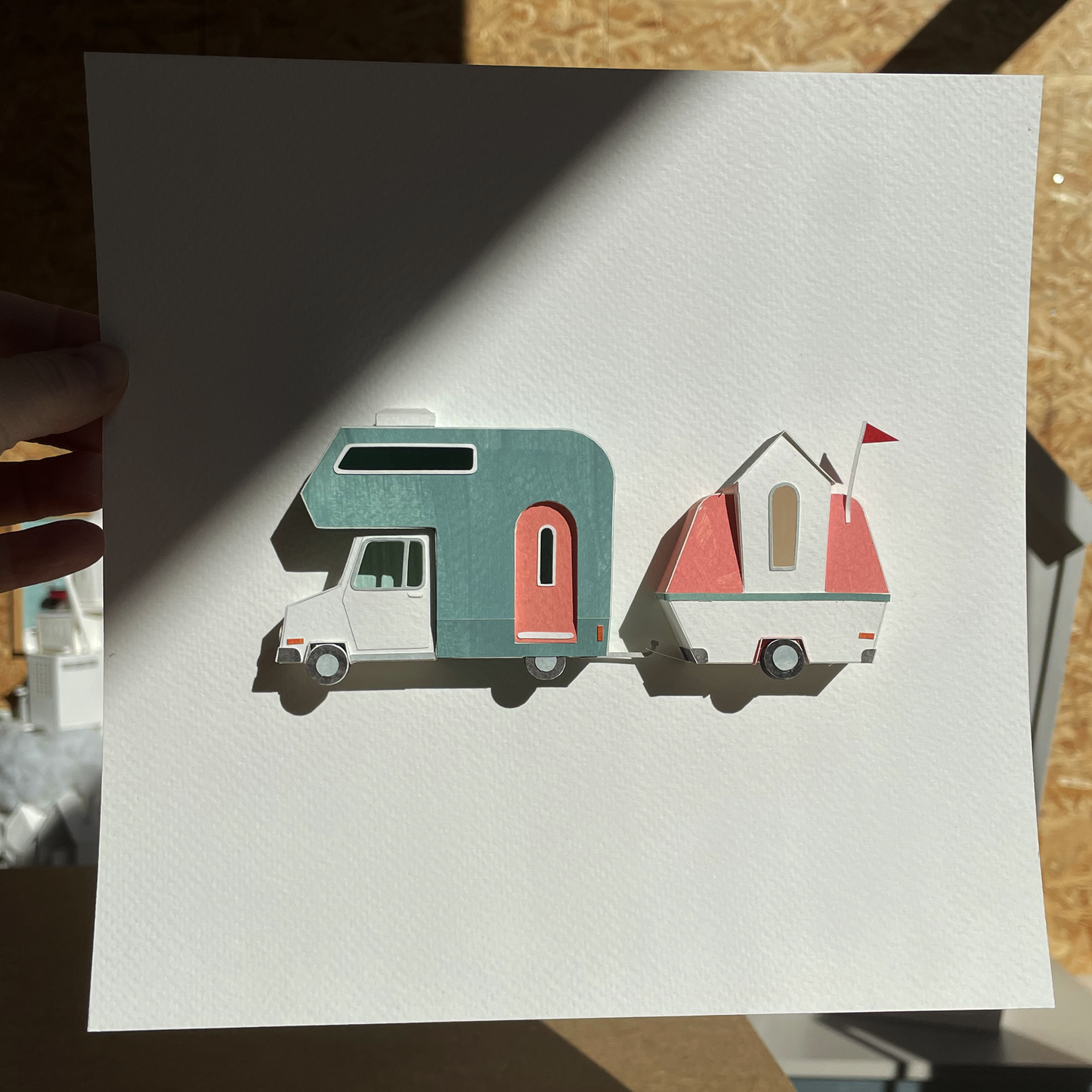 Colorful Camper